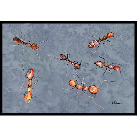 Carolines Treasures Ants Indoor Or Outdoor Doormat - 18 x 27 in. CA65827